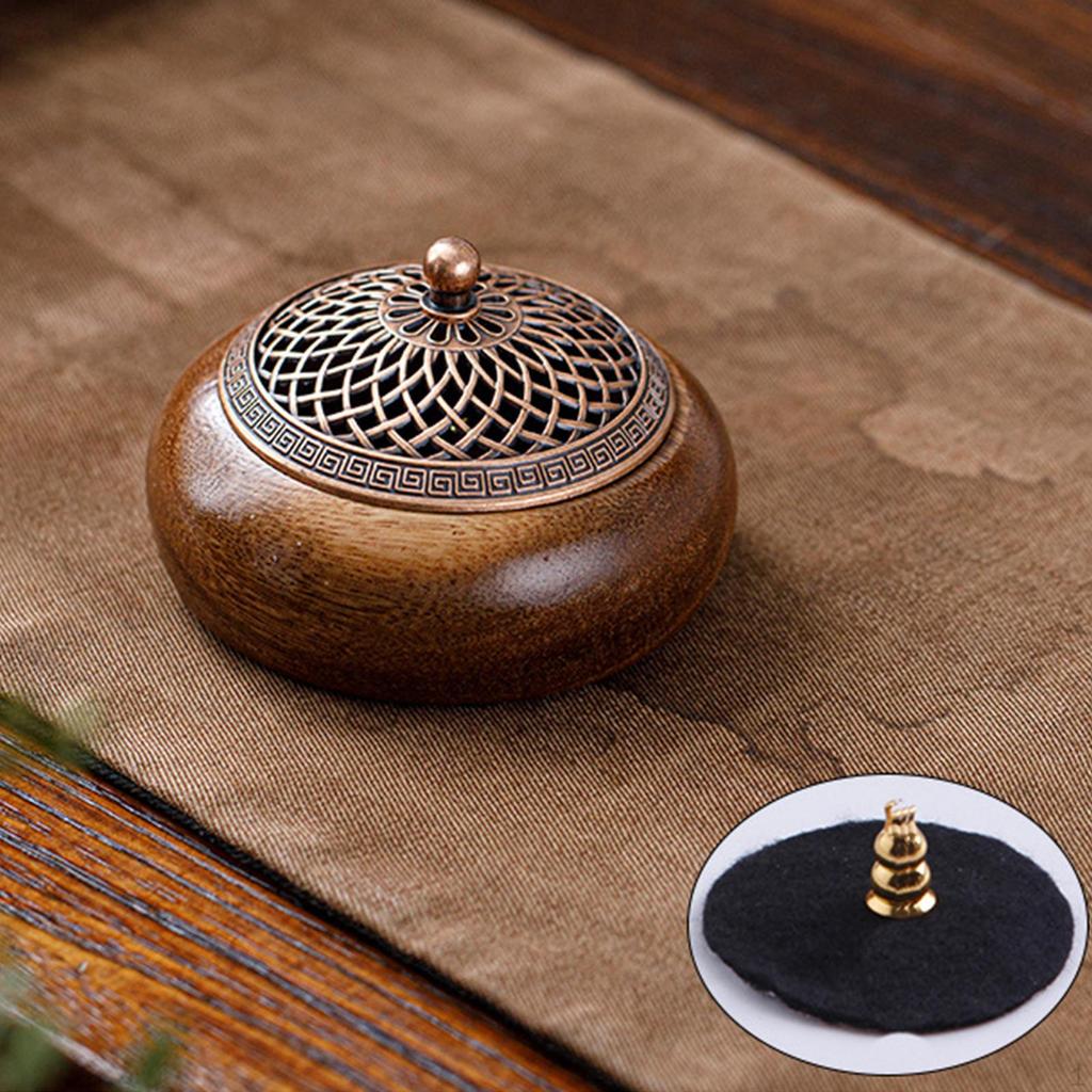 Incense Burner Accessories Ornament Compact Housewarming Gift Desktop Mediation Home Fragrance for