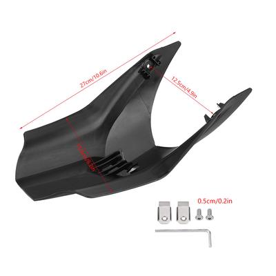 Motorcycle Front Mudguard   Extender Extension Cover for   R1200 GS LCCelsiusADV 13-18 Black