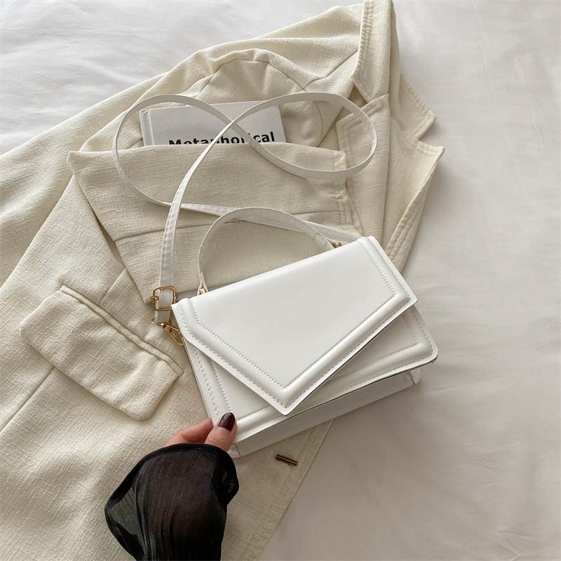Trendy Retro Handheld And Crossbody Square Bag With Soft Pu Material For Everyday Use