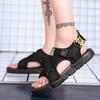 2024 Herren Sandalen Sommer Freizeit Strand Urlaub Sandalen Herrenschuhe Neu Outdoor Männlich Retro Bequem Lässige Sandalen Herren Sneaker