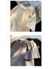 Men’s Trendy Loose-Fit Summer 2024 White Cotton Short-Sleeve T-Shirt