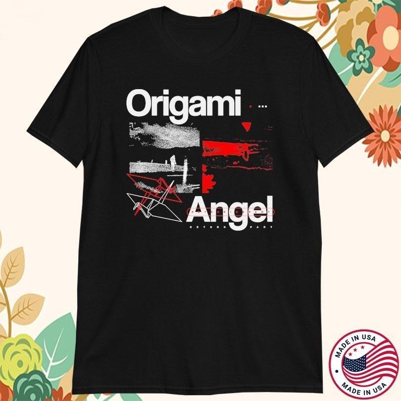 NEW Origami Angel Band Return Depart Heavy Cotton Black T Shirt UR753 XXL