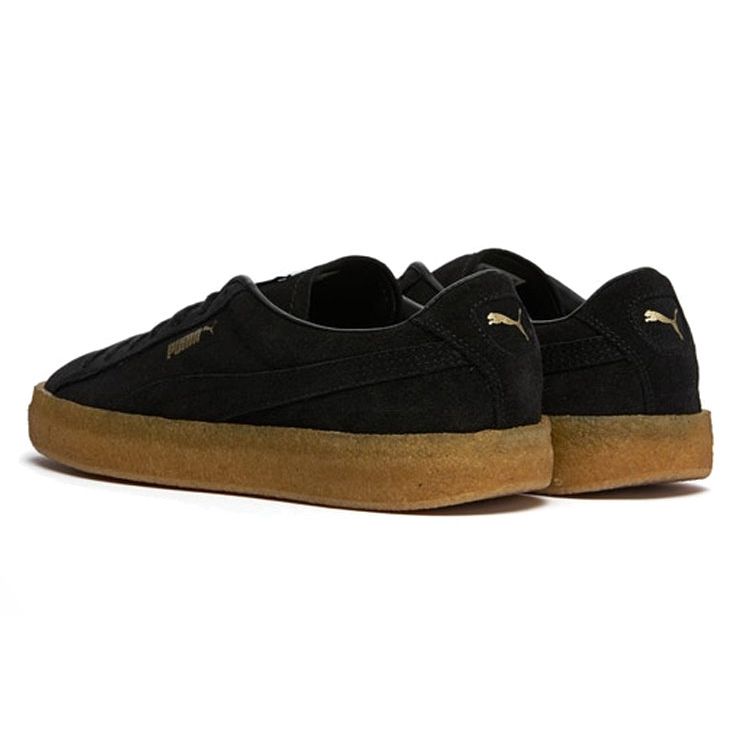 Puma Suede Crepe Black Unisex Sneakers 380707-02