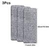 3PCS Microfiber Flat Mop Replacement Cloth Washable Mop Refill Durable Lazy Mop Cloth
