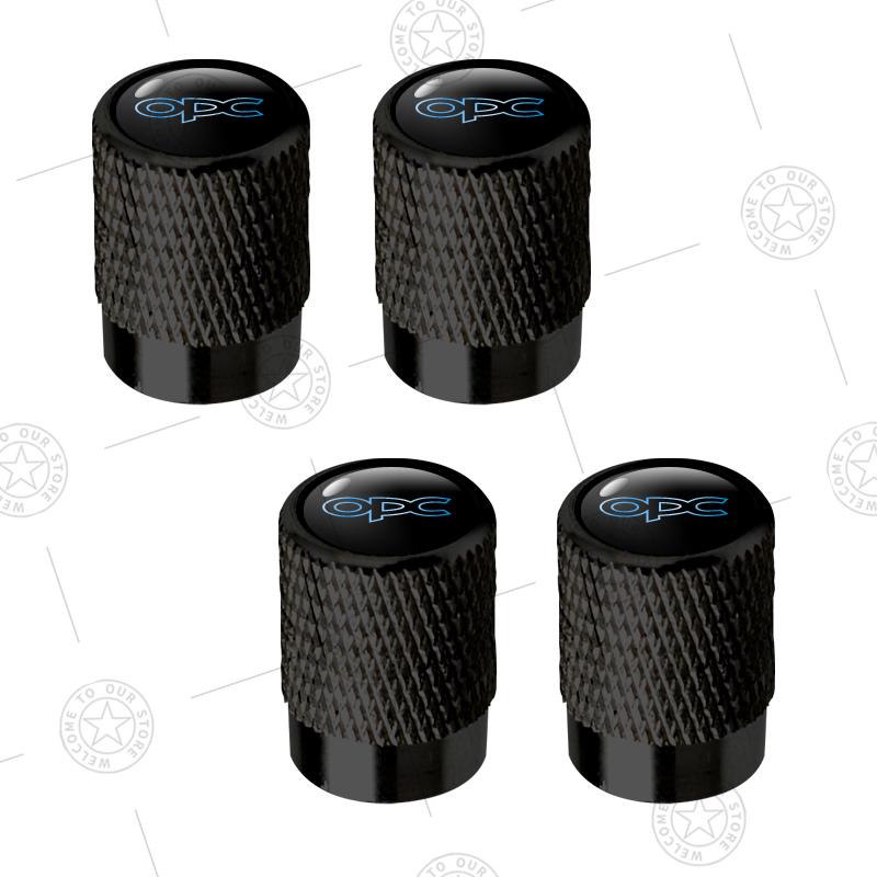 4pcs OPC Line Logo Car Wheel Tire Valve Caps Air Stem Aluminum Accessories For Opel Movano Rocks Insignia GSI Zafira Mokka Adam