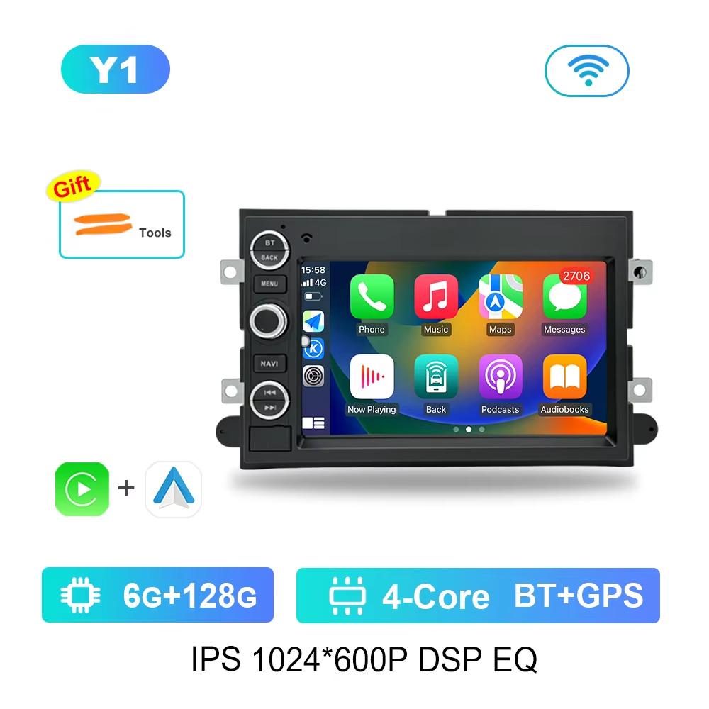 Android Car Radio Multimedia Video Player GPS DSP 7 Inch for Ford 500 F150 Explorer Edge Escape Sport Lincoln Expedition Mustang