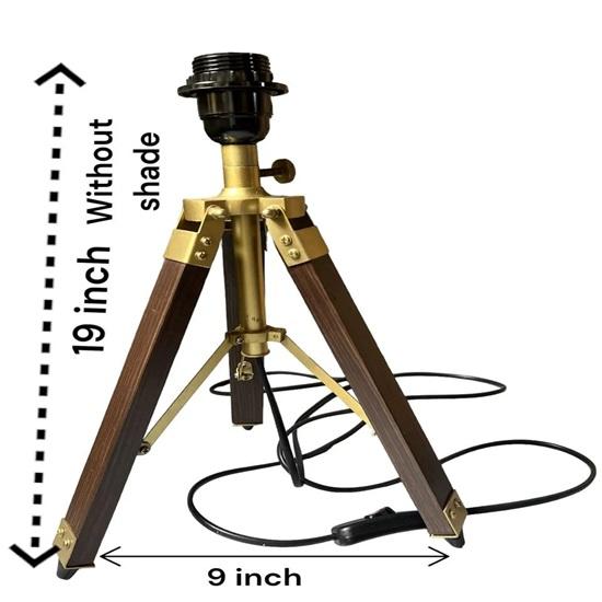 

Тренога с джутовым абажуром 58,42 см настольная лампа для спальни, офиса, уникальный подарок на Рождество