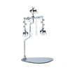Gold/Silver Rotating Candlestick Stainless Steel Tealight Holder Rotary Candle Holder  Party