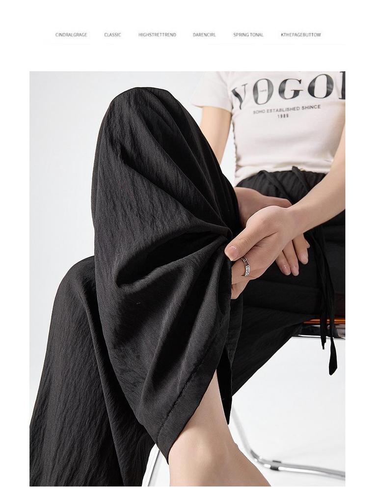 High-End Slimming Spring/Summer Petite Maternity Pants - Long, No Belly Band, Comfortable Style for Women