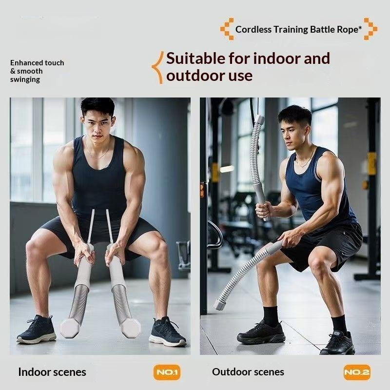Krafttrainingsstange Ergonomischer Fitnessgriff Bizeps Trizeps Stärker Federarm Expander Muskeltrainer