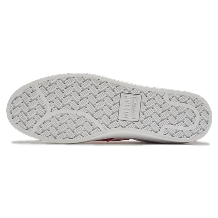 קונברס נמוכות עור מקורי OG 'לבן אדום אוניברסיטאי' 167970C