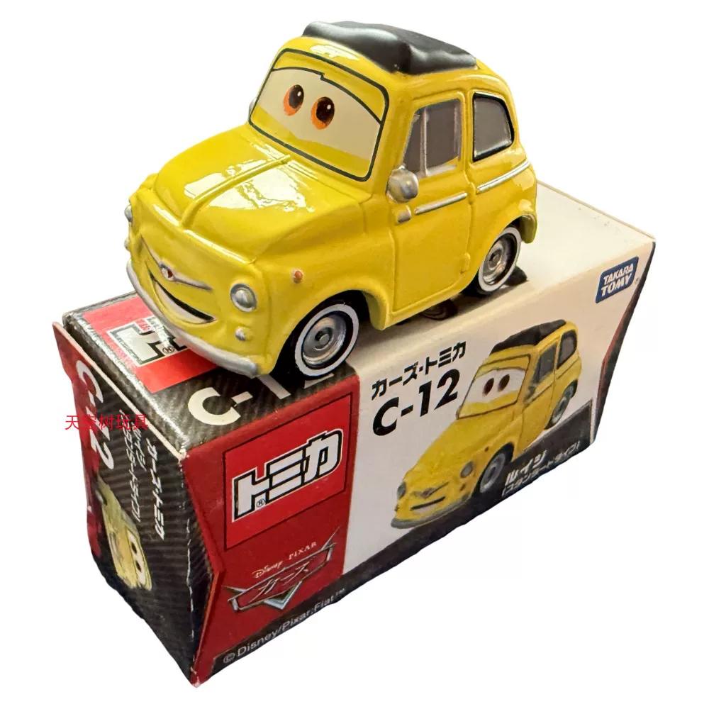 TAKAR TOMY Disney Pixar Autos Mack LKW Legierung Druckguss Ladeanhänger Spielzeug Lightning McQueen Rusteze Sammlerauto Modell Für Kinder