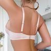 Thin Sexy Lace Seamless Back Underwear Small Chest High-end Adjustment Type Gathering Shaping Bra