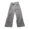 Men Casual Pants Elastic Waist Adjustable Drawstring Long Trousers with Pockets Fake Two Pieces