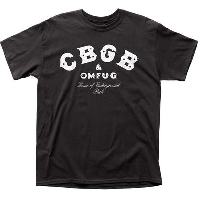 CBGB Logo Herren T-Shirt Rockmusik Klassisch Punk Club Band T-Shirt Neu Schwarz
