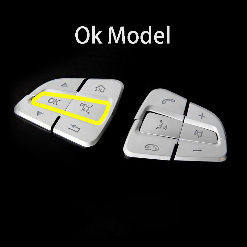 

Автомобильный Стайлинг, чехлы на кнопки рулевого колеса, наклейки для Mercedes Benz GLC X253 C Class W205 CLA GLA A Class