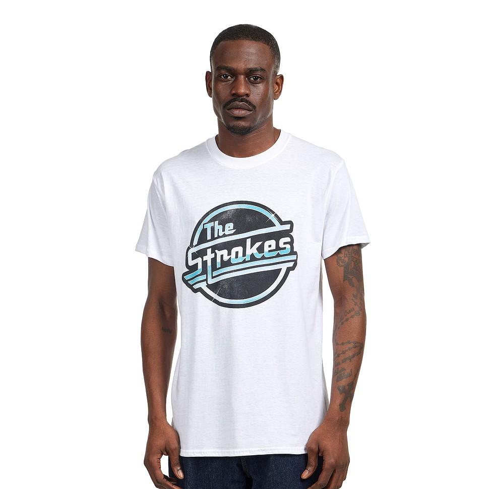 The Strokes Distressed OG Magna T-Shirt White- M