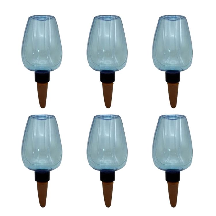 

6Pcs Plant Watering Stakes Large Flower Automatic Watering Bulbs Plant Flower Watering Globes Garden Watering