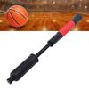 Ball Pump with Needle Storage Basketball Pump for Soccer Football Volleyball Push Pull Inflating System Red