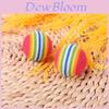 Large Rainbow Ball Cat Toy Durable Rubber Toy For Interactive Fun Premium Pet Toy