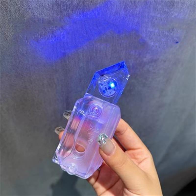 Adults Glowing Fidget Sensory Toys Small Plastic Retractable Carrot Knife Prop Stress Relief 3D Printed Gravity Radish Knife Toy