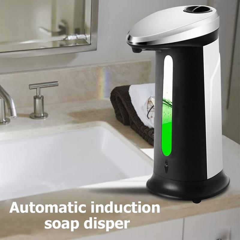 Soap Dispenser 400ml SMART SANGER Automatic Dispenser Touchless Disinfectant Dispenser de Jabon Bottle for Kitchen Soap Dispenser in Bathroom | Liquid