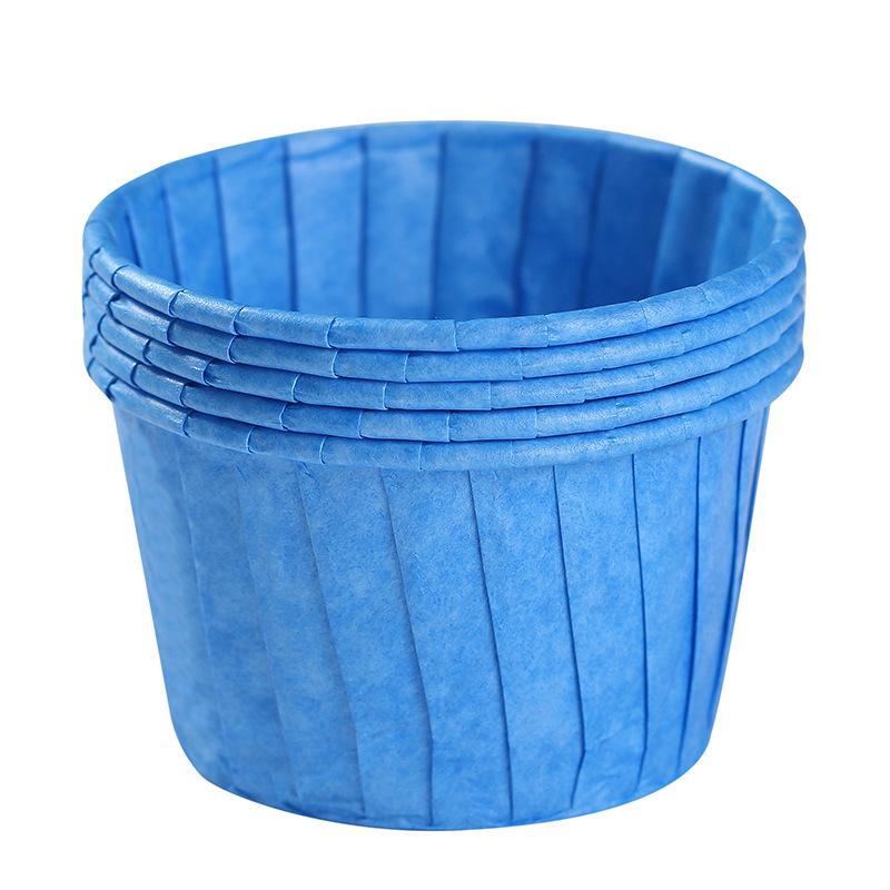 50Pcs Solid Color Oilproof Cupcake Liner Baking Cup Muffin Cupcake Paper Cup Cases Tray Wedding Party Caissettes CupCake Wrapper