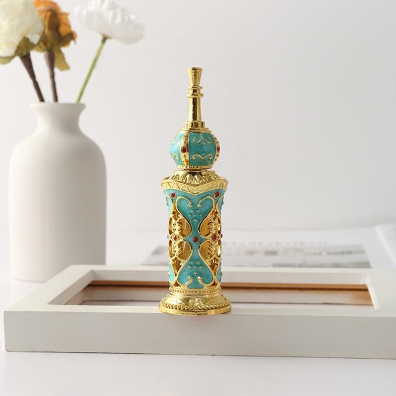 Luxurious Arabic Inspired Mini Perfume Bottle Alloys Perfect For Travel And Daily Use With Secure Seal