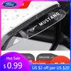 Car Sticker 2025 Hot New 2pc Transparent Car Rearview Mirror Protector Rain Eyebrow Visor For Ford Mustang Shelby GT GT500 GT350