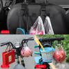 Car Headrest Hooks Auto Back Seat Hanger For Wallet Purse Shopping Bag Hook Car Rear Seat Hanging Holder Interior Organizer