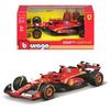 Bburago 2024 Model F1 Ferrari Carlos Sainz Race Sports Car Diecast Model Car Finished Product 1/43 SF-24 #55 / 18-36844 (#55)