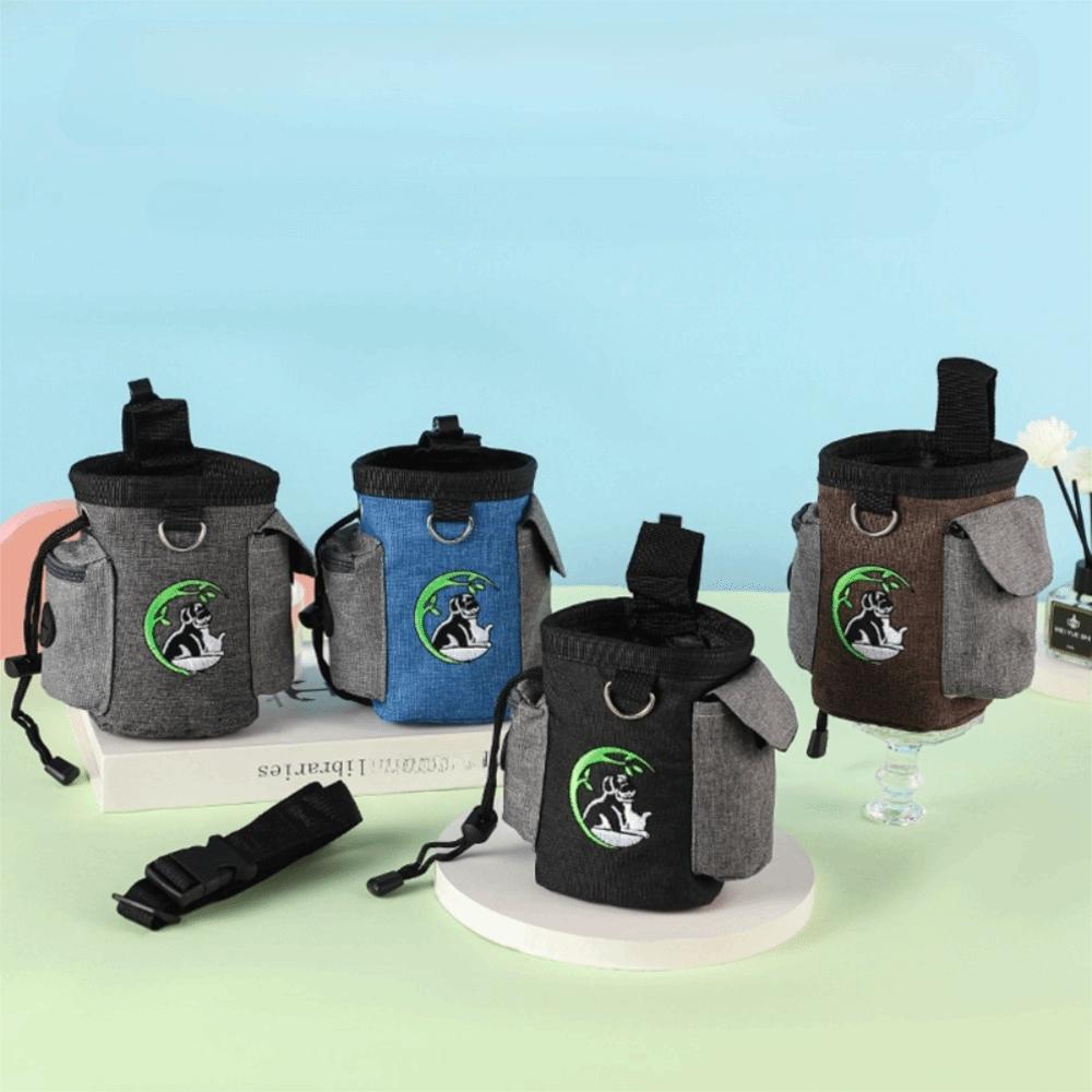 Waterproof Dog Training Treat Pouch Stain-resistant Wear-resistant Training Waist Bag Eco-friendly Oxford Fabric