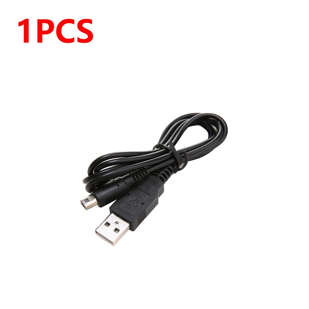 1-10PCS 1M USB Data Charger Charging Power Cable Cord for DSi NDSI 3DS 2DS XL/LL New 3DSXL/3DSLL 2dsxl 2dsll Game Power Line