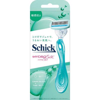 Sic Japan Cic. Hydro Silk Holder for Sensitive Skin with Blade + 1 Replacement Blade Women's Holder Women's Razors When Replacing the Blade, Be Carefu