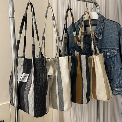 Large Capacity Bag for Women New Style Korean Style Fashion Versatile Tote Bag for Women Ins One-shoulder Tote Bag