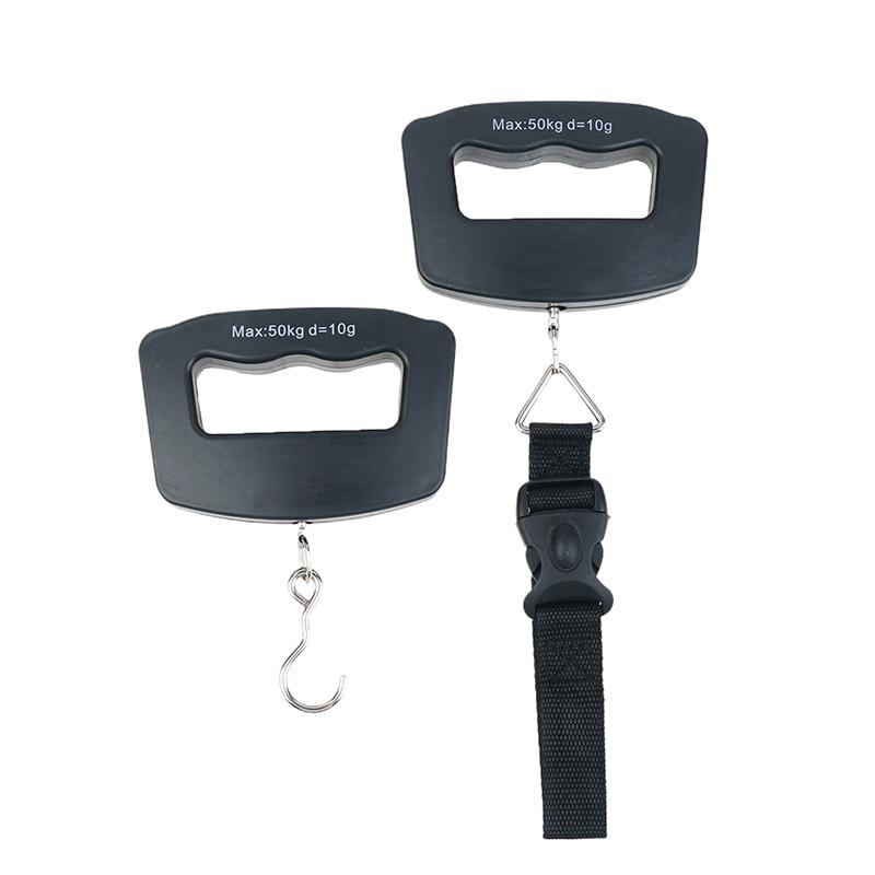 50Kg Digital Travel Luggage Scale Portable Handheld Electronic Hanging Scales Express Delivery Scale With Hook