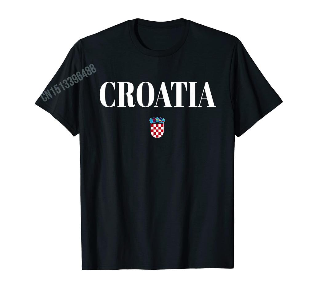 More Design Croatian Flag Hrvatska Shirt Croatia TShirt Map For Men Women T Shirt Tops Cotton Tees