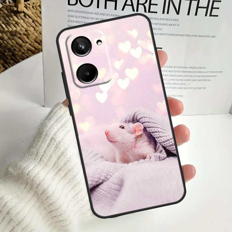 Hamsters For Realme GT6 GT7 15 Pro 10 11 12 13 14 Pro Plus C55 C71 C75 C67 C63 C61 C53 C35 C65 Case