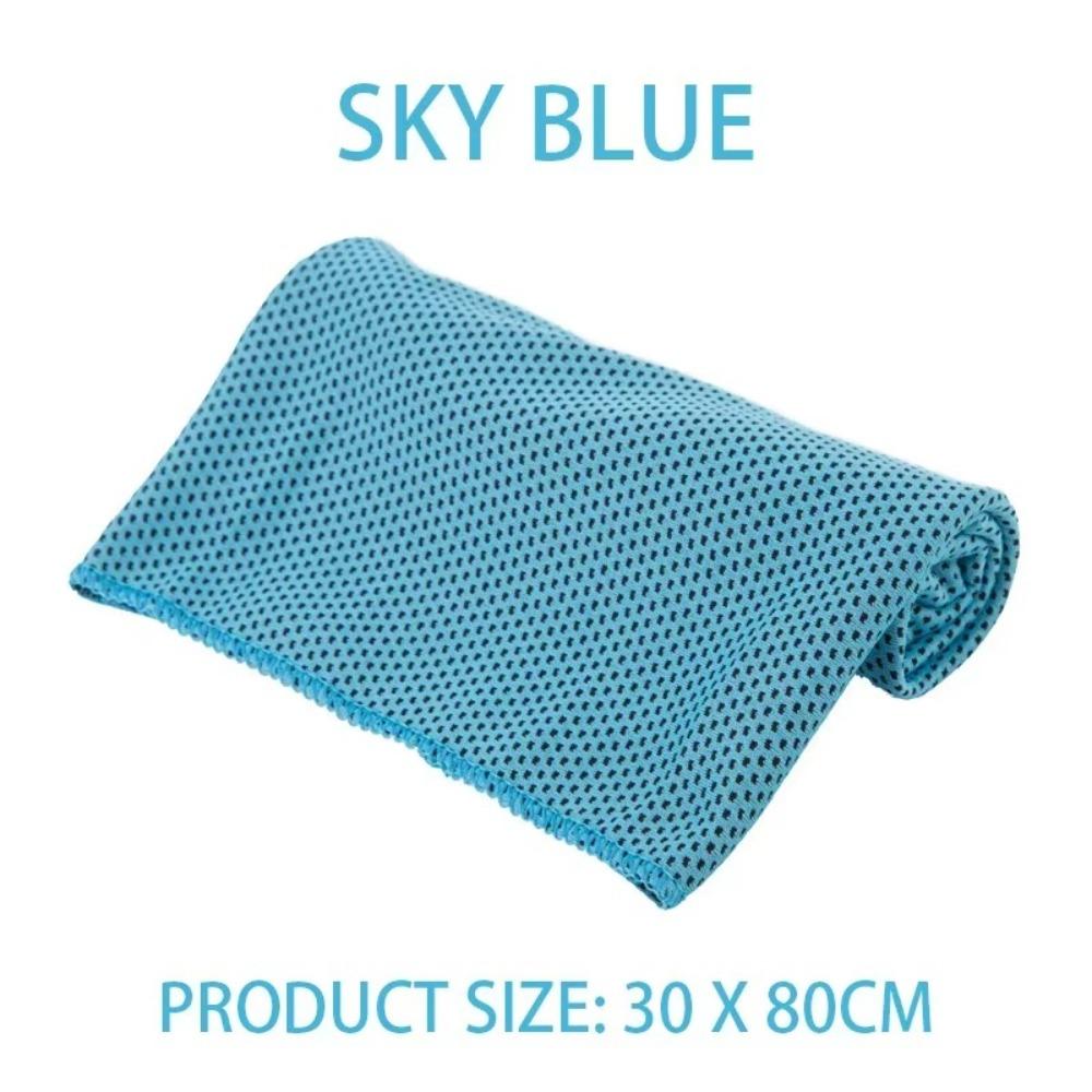 Ultra Soft Cooling Towel Lightweight Multiple Colors Microfiber Towel Instant Cooling Quick Dry Towel Gym Swimming Yoga Beach