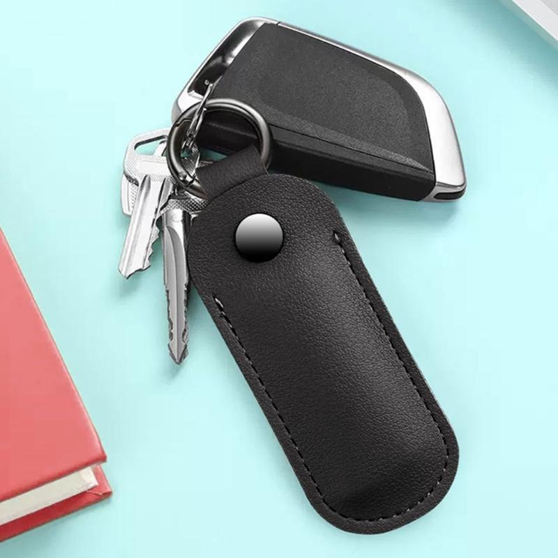USB Flash Drive Leather Storage Bag Lightweight and Versatility Case for USB Stick and Small Electronic Accessories