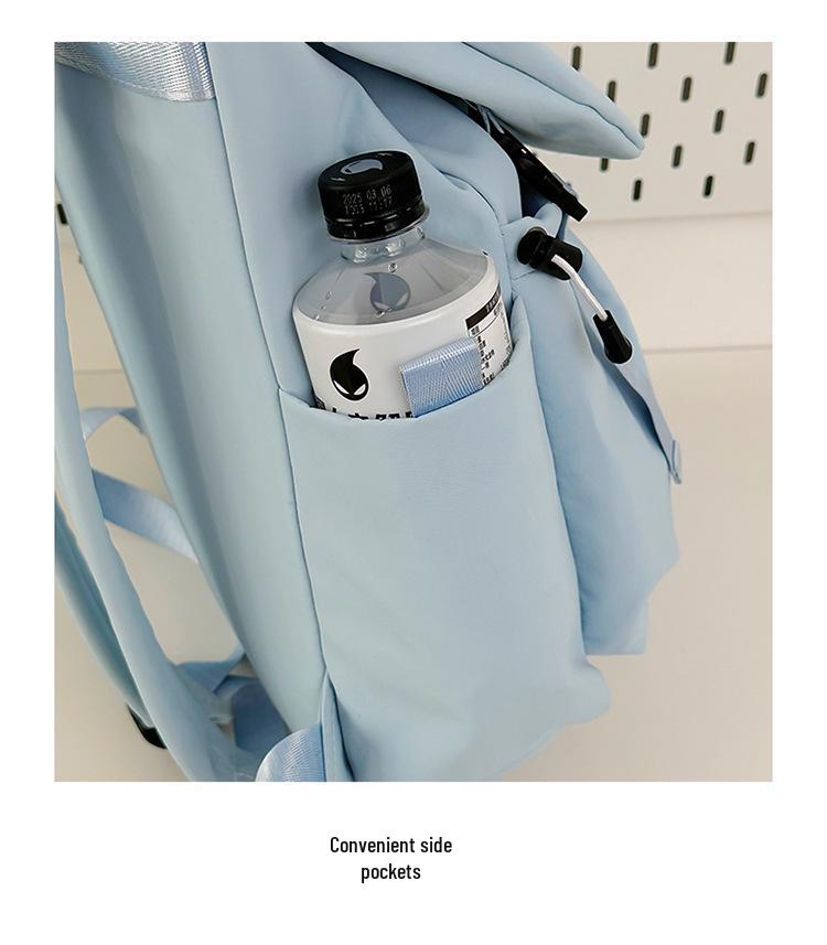 Korean Style Lightweight Backpack: Outdoor Travel, Shoulder Bag for Women, Japanese-Inspired Student School Bag