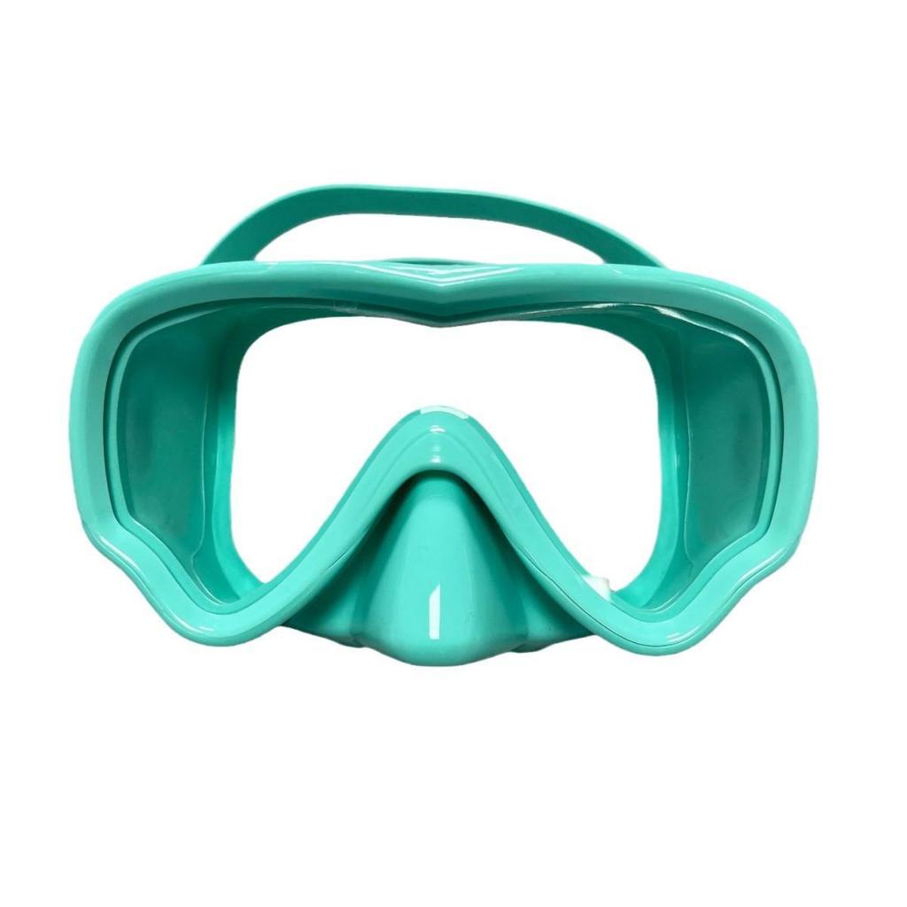Adult Large Frame Silicone Diving and Snorkeling Goggles