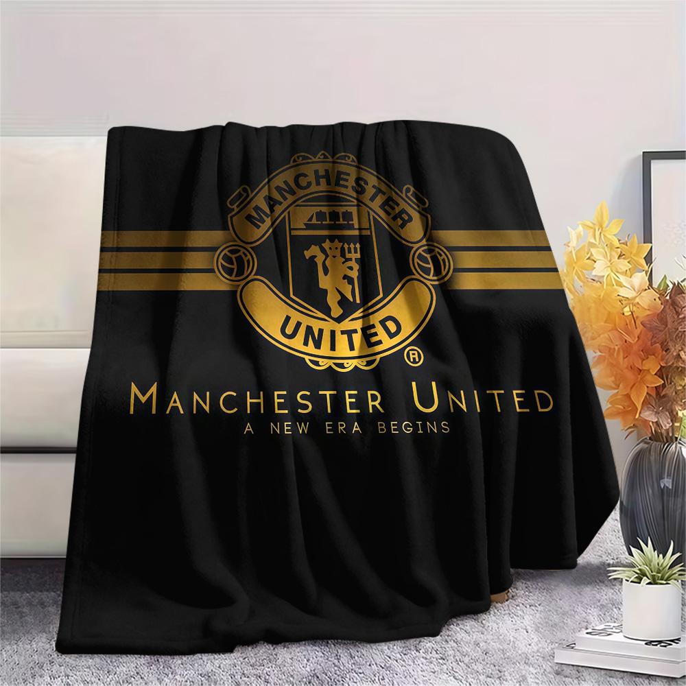 Man United3 Flannel Blanket, High Quality Comfortable for All Seasons, Home Decor, Warmth and Comfort