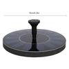 Outdoor Solar Powered Floating Bird Bath Water Fountain Pump Garden Pond Fountain Kit