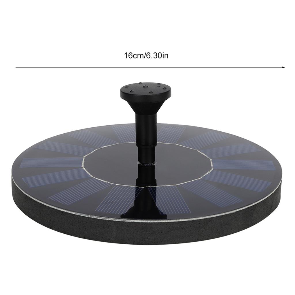 Outdoor Solar Powered Floating Bird Bath Water Fountain Pump Garden Pond Fountain Kit
