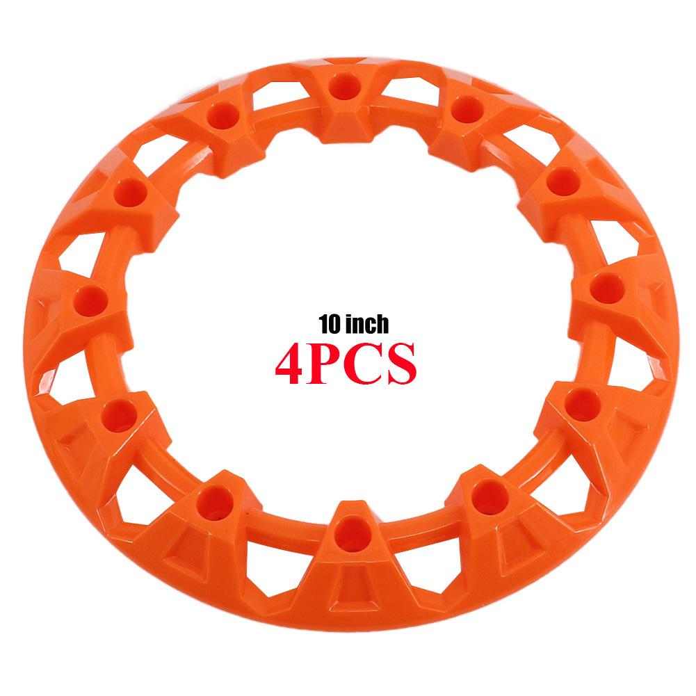 8-10 Inch Off-Road ATV/Beach Buggy Wheel Trim Cover - Colorful Decorative Tire Cap