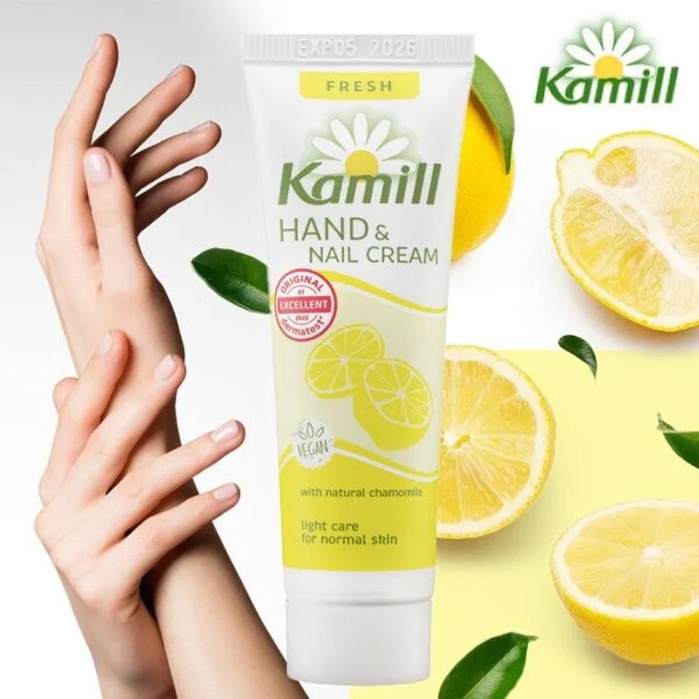 Kamill Hand & Nail Cream Fresh Mini 30ml / Moisturizing Scent Kamill