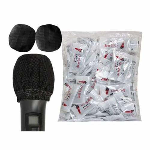 Microphone Covers, Noise-Proof Microphone Covers, Windproof, Dustproof, Antibacterial, Noise-Proof, Pack of 200
