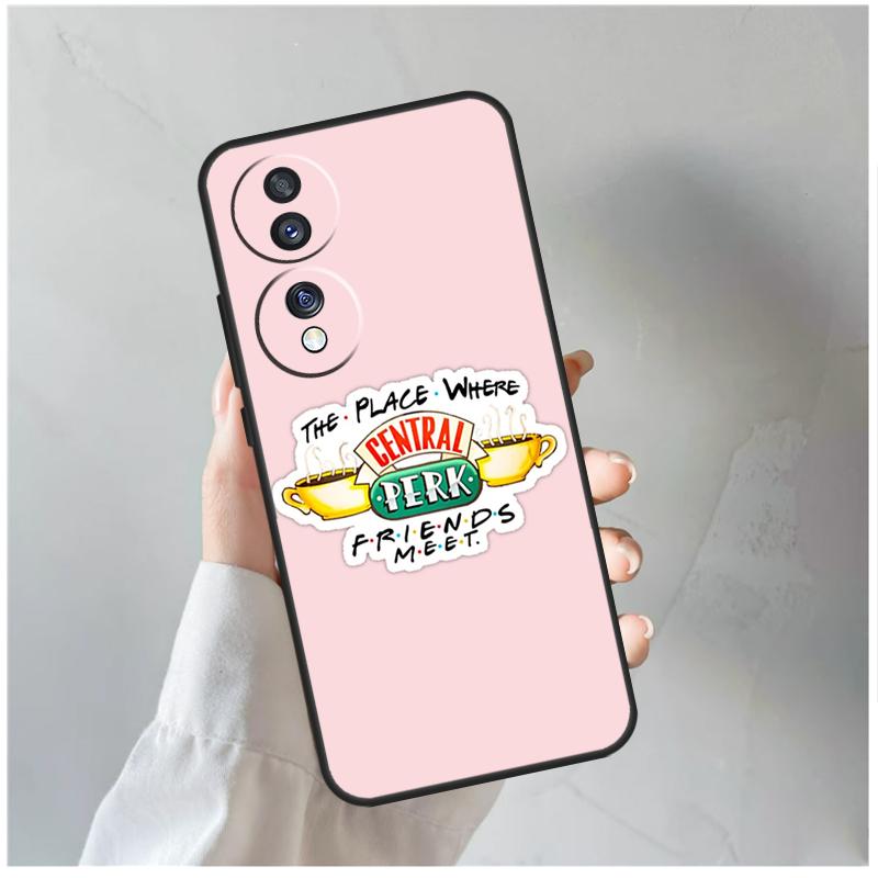 Central Perk Friends Case For Honor X9a X8a X6a X7a X6 X7 X8 X9 X9b X8b Honor 70 50 90 Lite Magic 5 6 Pro Cover