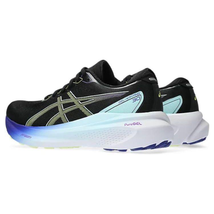 Asics Gel Kayano 30 Wide Black Glow Yellow Women Sneakers 1012B503-003